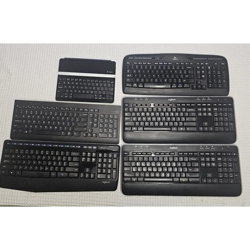 Lot Of Used Wireless Keyboards